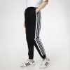 (WMNS) adidas Woven Pants 'Black White' GT4408 sold by KicksCrew