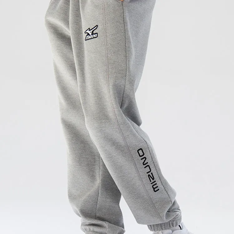 (GS) Mizuno Knit Trousers Pants 'Grey' 32CF2A56 sold by KicksCrew product image thumbnail 2