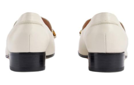 (WMNS) GUCCI Loafer with Horsebit 'White' 700064-C9D00-9022 sold by KicksCrew
