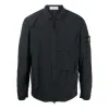 STONE ISLAND Garment Dyed Naslan Light Overshirt 'Black' 771510303-V0029 sold by KicksCrew