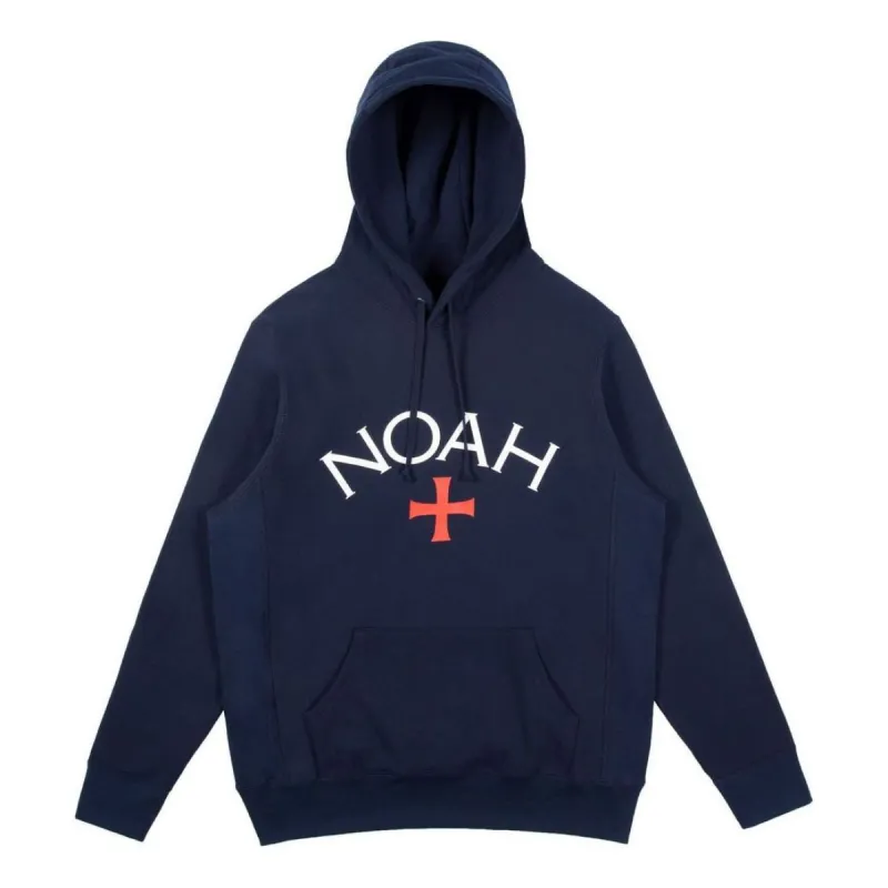 NOAH Core Logo Hoodie 'Navy' NOAH-SS18-016 sold by KicksCrew