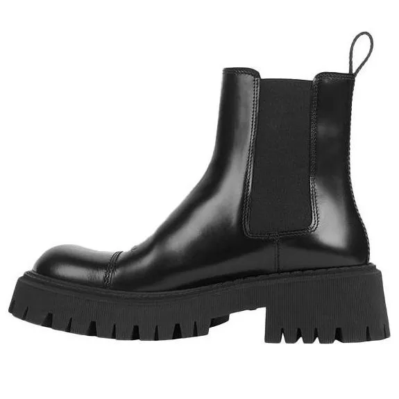 Balenciaga Tractor 20mm Boots 'Black' 636599WA8E91000 sold by KicksCrew