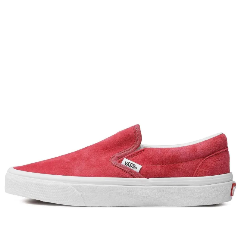 (WMNS) Vans Classic Slip-On 'Red White' VN0009Q7ZLD1 sold by KicksCrew