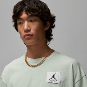 Air Jordan Flight Essential Logo OverSize T-shirt 'Light Green' DZ0605-321 sold by KicksCrew
