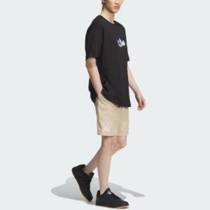 Adidas Originals Trefoil Graphic T-Shirts 'Black' IN1042 sold by KicksCrew
