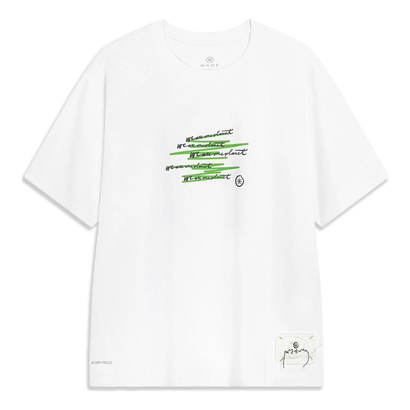 Li-Ning x Salventius Way Of Wade Graphic T-shirt 'White' AHST339-2 sold by KicksCrew