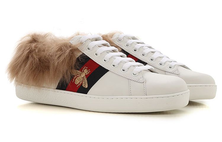 (WMNS) GUCCI Ace Wool Embroidered 'Bee' 496093-0FI50-9096 sold by KicksCrew product image thumbnail 3
