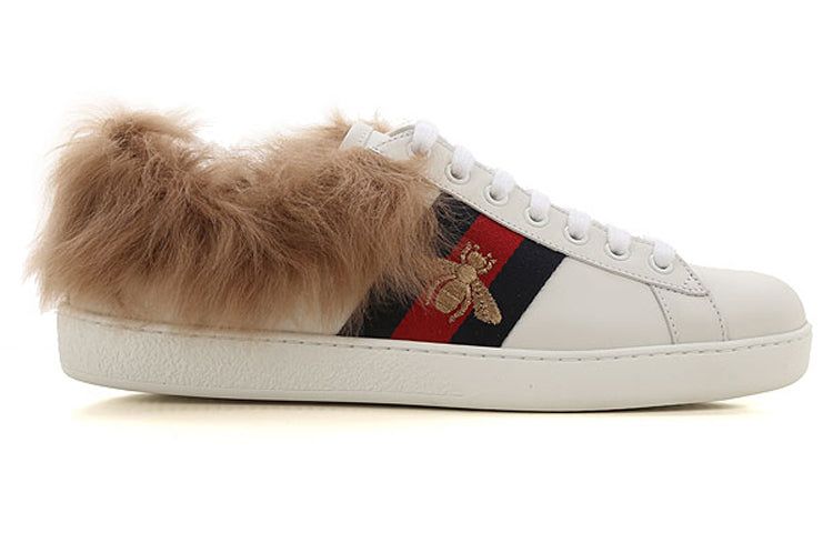 (WMNS) GUCCI Ace Wool Embroidered 'Bee' 496093-0FI50-9096 sold by KicksCrew product image thumbnail 2