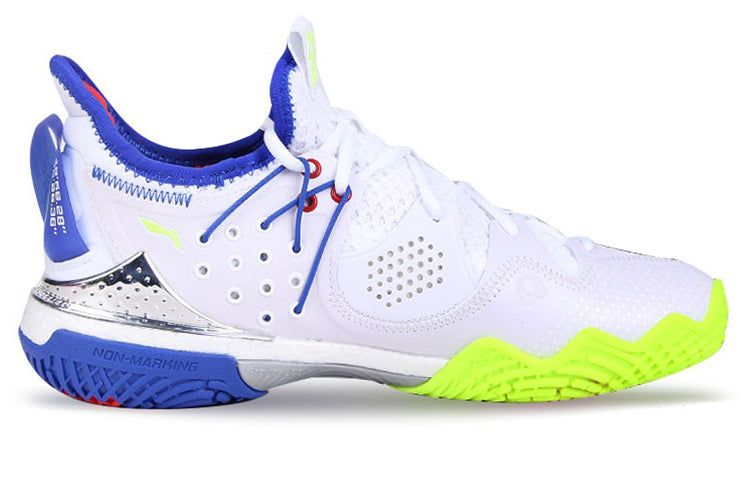 Li-Ning Halberd 3 Lite 'White Blue Yellow' AYAS024-1 sold by KicksCrew product image thumbnail 3