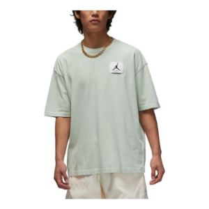 Air Jordan Flight Essential Logo OverSize T-shirt 'Light Green' DZ0605-321 sold by KicksCrew