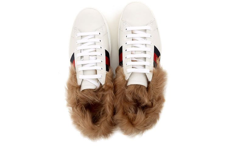 (WMNS) GUCCI Ace Wool Embroidered 'Bee' 496093-0FI50-9096 sold by KicksCrew product image thumbnail 4