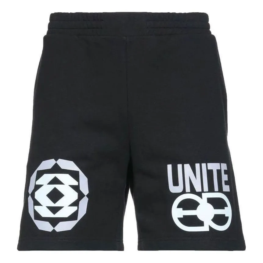 Alexander McQueen Unite Logo Shorts 'Black' 647263-RTT19-1000 sold by KicksCrew