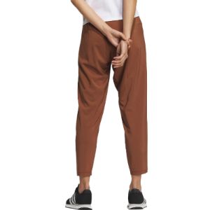 (WMNS) adidas Small Logo Pants 'Brown' IS4942 sold by KicksCrew