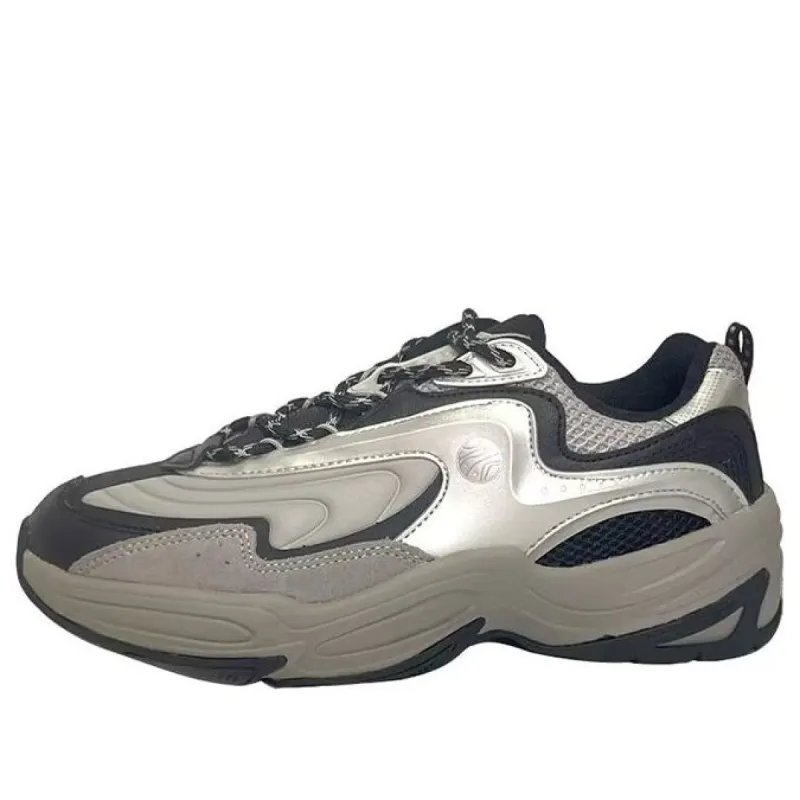(WMNS) ANTA Life Series Sneakers 'Silver Grey Black' 122348850-10 sold by KicksCrew