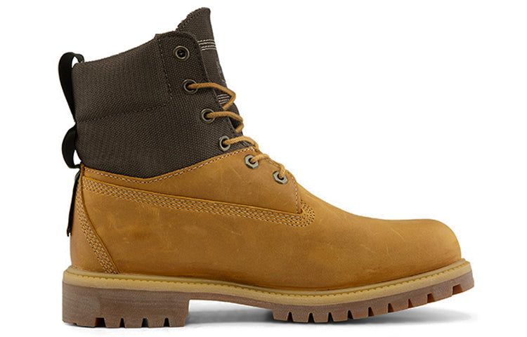 Timberland 6 Inch Premium Waterproof ReBOTL Wide-Fit Boot 'Wheat Nubuck and Fabric' A2DTJ sold by KicksCrew product image thumbnail 2