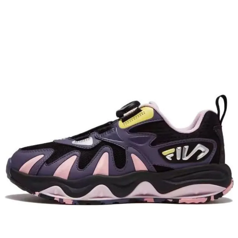 (GS) FILA Fashion Training Shoes 'Black Pink' K15B342501FFSC sold by KicksCrew
