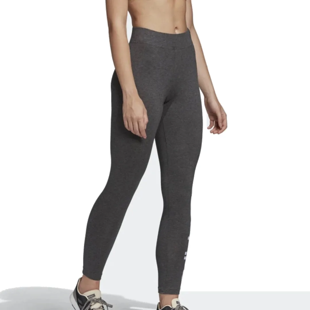(WMNS) adidas Essentials Linear Leggings Asia Sizing 'Grey' FM6689 sold by KicksCrew product image thumbnail 3