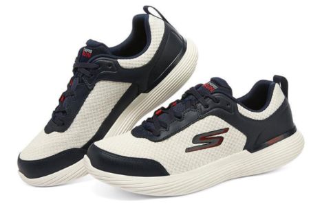 Skechers Go Run 400 V2 'White Navy' 220086-WNVR sold by KicksCrew