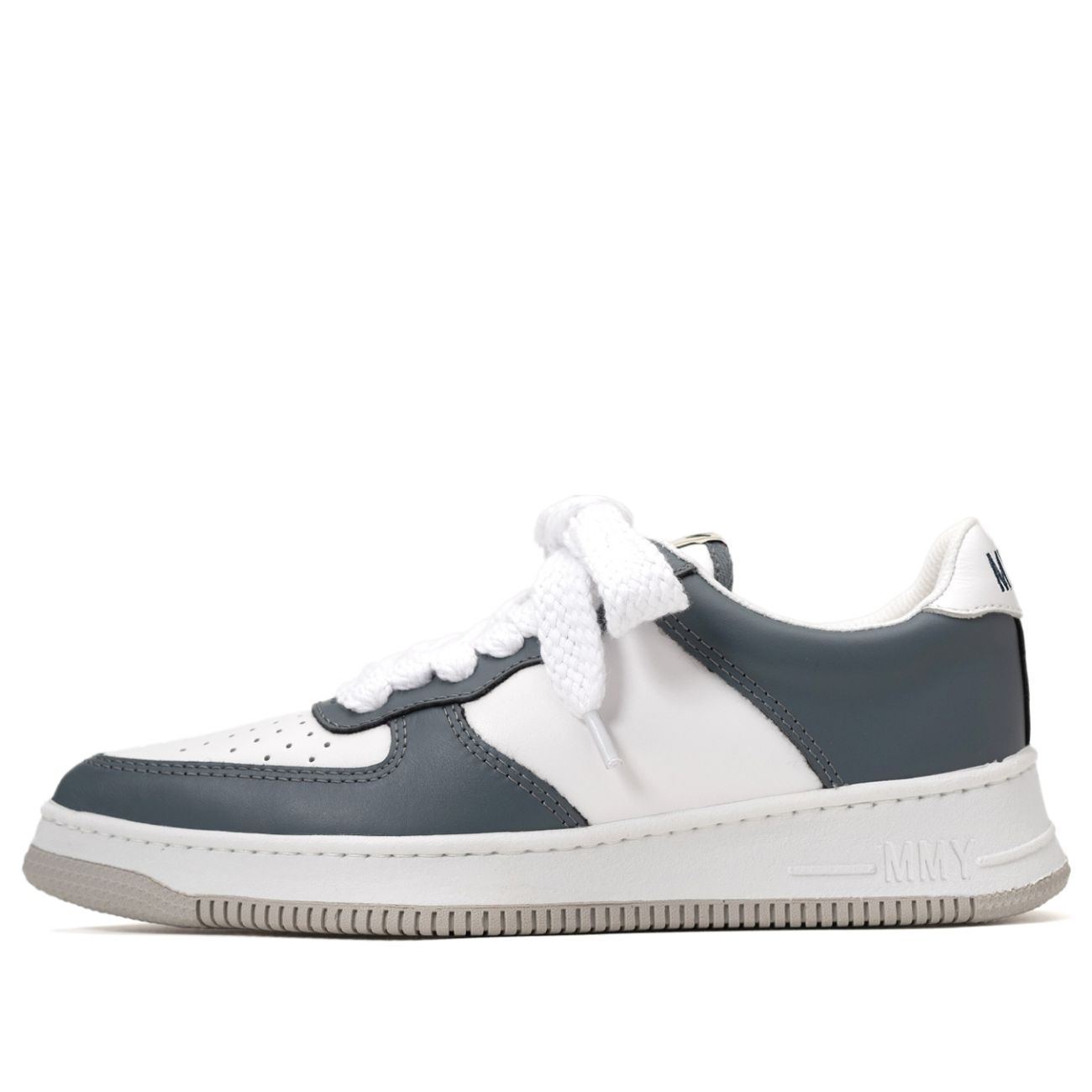 Maison MIHARA YASUHIRO ROSY OG Sole Leather Low-top Sneaker 'Dark Grey' B09FW704-GRY sold by KicksCrew