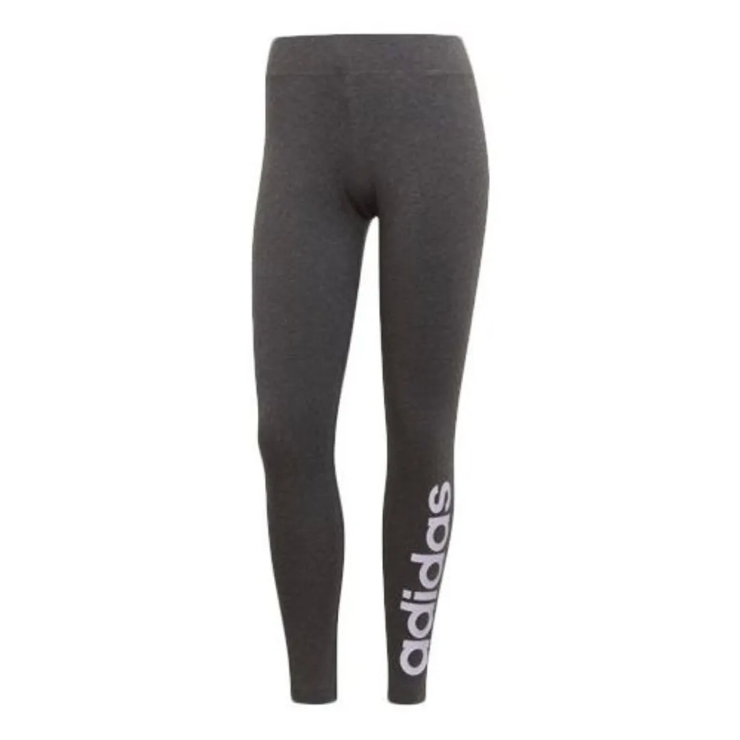 (WMNS) adidas Essentials Linear Leggings Asia Sizing 'Grey' FM6689 sold by KicksCrew