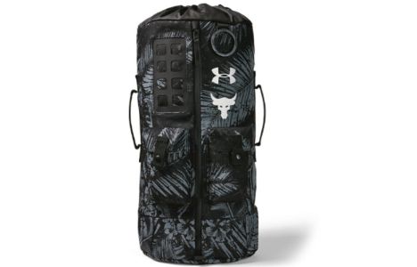 Under Armour Project Rock 60 Backpack 'Black Silver' 1345663-002 sold by KicksCrew