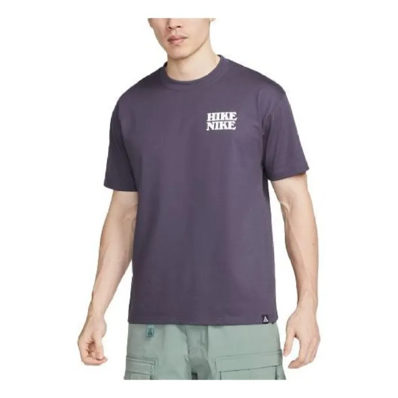 Nike Acg Hikepy T-Shirt 'Dark Purple' FB8124-015 sold by KicksCrew