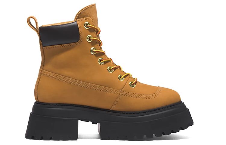 (WMNS) Timberland Sky 6 Inch Lace Up Boots 'Wheat Nubuck' A2KMU231 sold by KicksCrew product image thumbnail 2