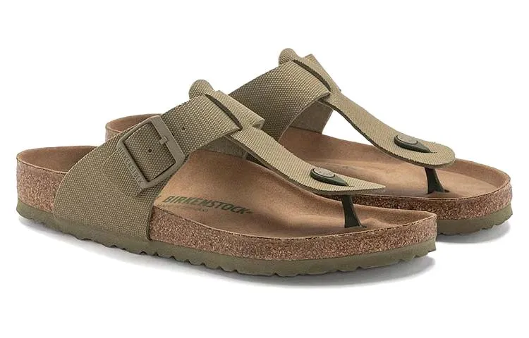 Birkenstock Medina Vegan Textile Narrow Fit Sandals 'Faded Khaki' 1024629 sold by KicksCrew product image thumbnail 3
