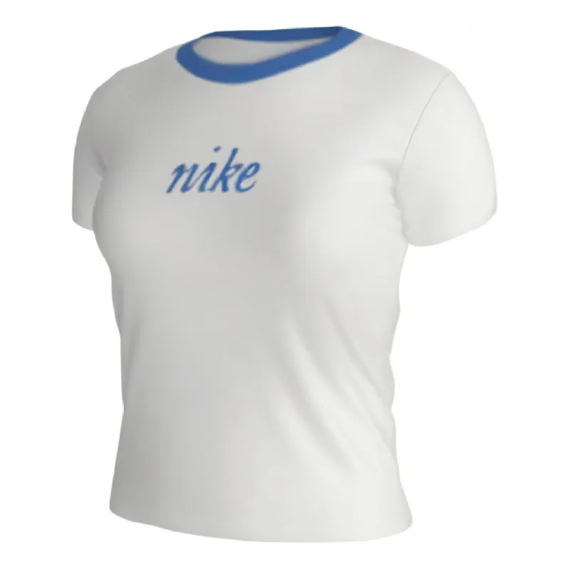 (WMNS) Nike Sportswear Chill Knit T-shirt 'White' HF8820-100 sold by KicksCrew