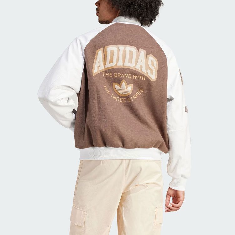 adidas originals Vrct Jacket 'Brown' IS0191 sold by KicksCrew product image thumbnail 3