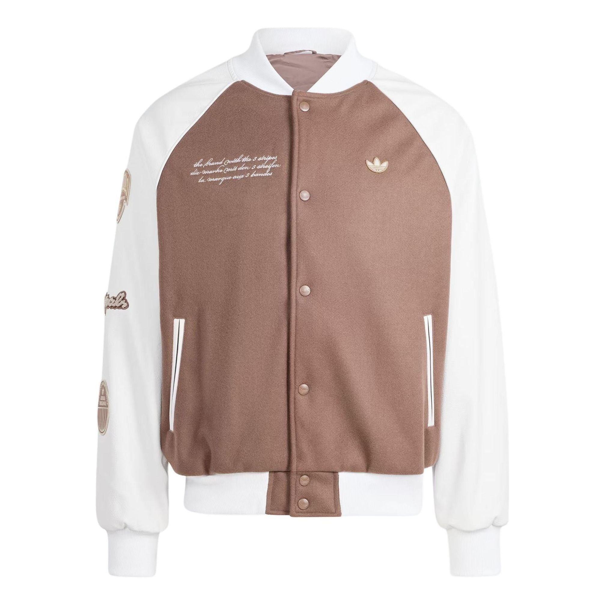 adidas originals Vrct Jacket 'Brown' IS0191 sold by KicksCrew