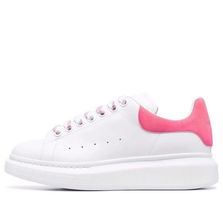 (WMNS) Alexander McQueen Oversized Sneaker 'White Peony Pink' 553770WHGP79757 sold by KicksCrew