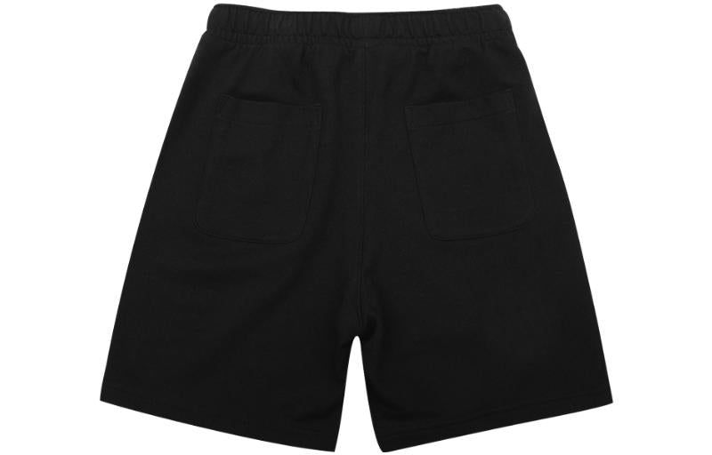 (GS) Puma Logo Sweatshorts 'Black' 537954-01 sold by KicksCrew product image thumbnail 2