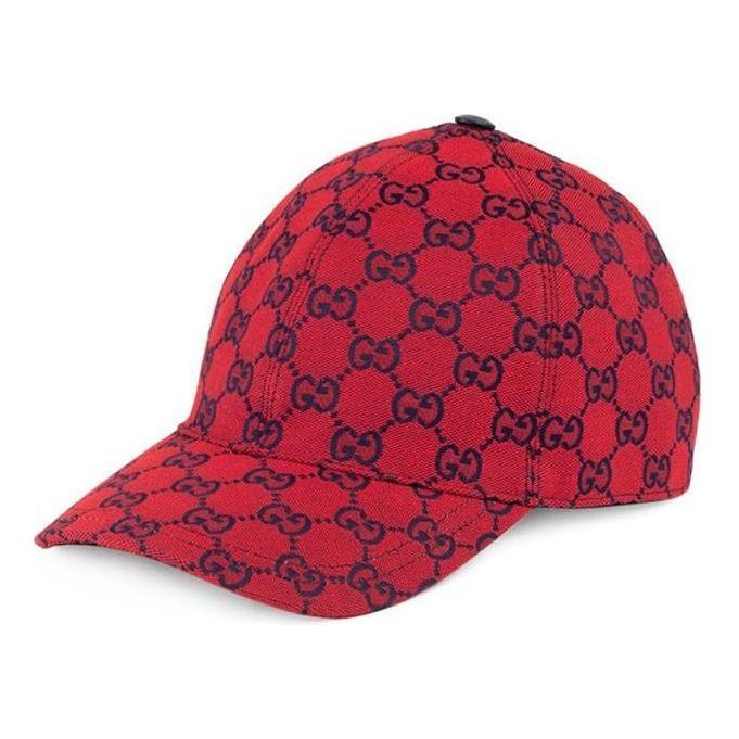 Gucci GG Multicolor Canvas Baseball Hat 'Red Blue' 661226-4HG62-6477 sold by KicksCrew