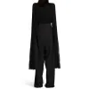 (WMNS) Balenciaga Skater Tailored Pants 'Black' 768544TPT031000 sold by KicksCrew