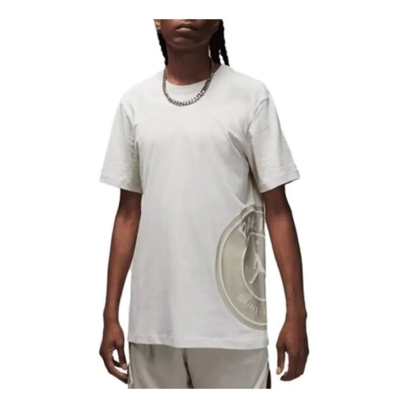 Air Jordan Paris Saint-Germain T-Shirt 'Beige' DZ2918-072 sold by KicksCrew