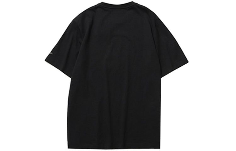 Li-Ning Hoops Graphic Loose Fit T-shirt 'Black' AHSR405-2 sold by KicksCrew product image thumbnail 2