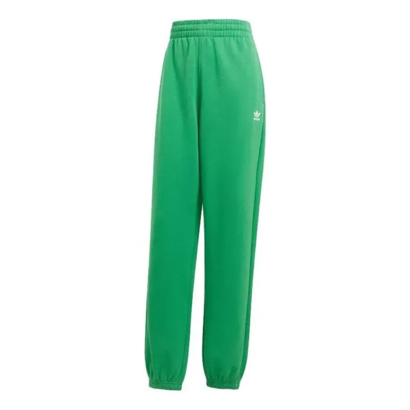 (WMNS) adidas Essentials Fleece Joggers 'Green' IJ7803 sold by KicksCrew