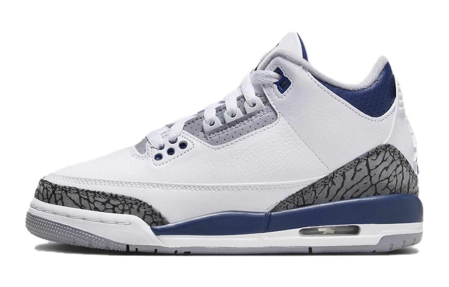 (GS) Air Jordan 3 Retro 'Midnight Navy' DM0967-140 sold by KicksCrew product image thumbnail 2
