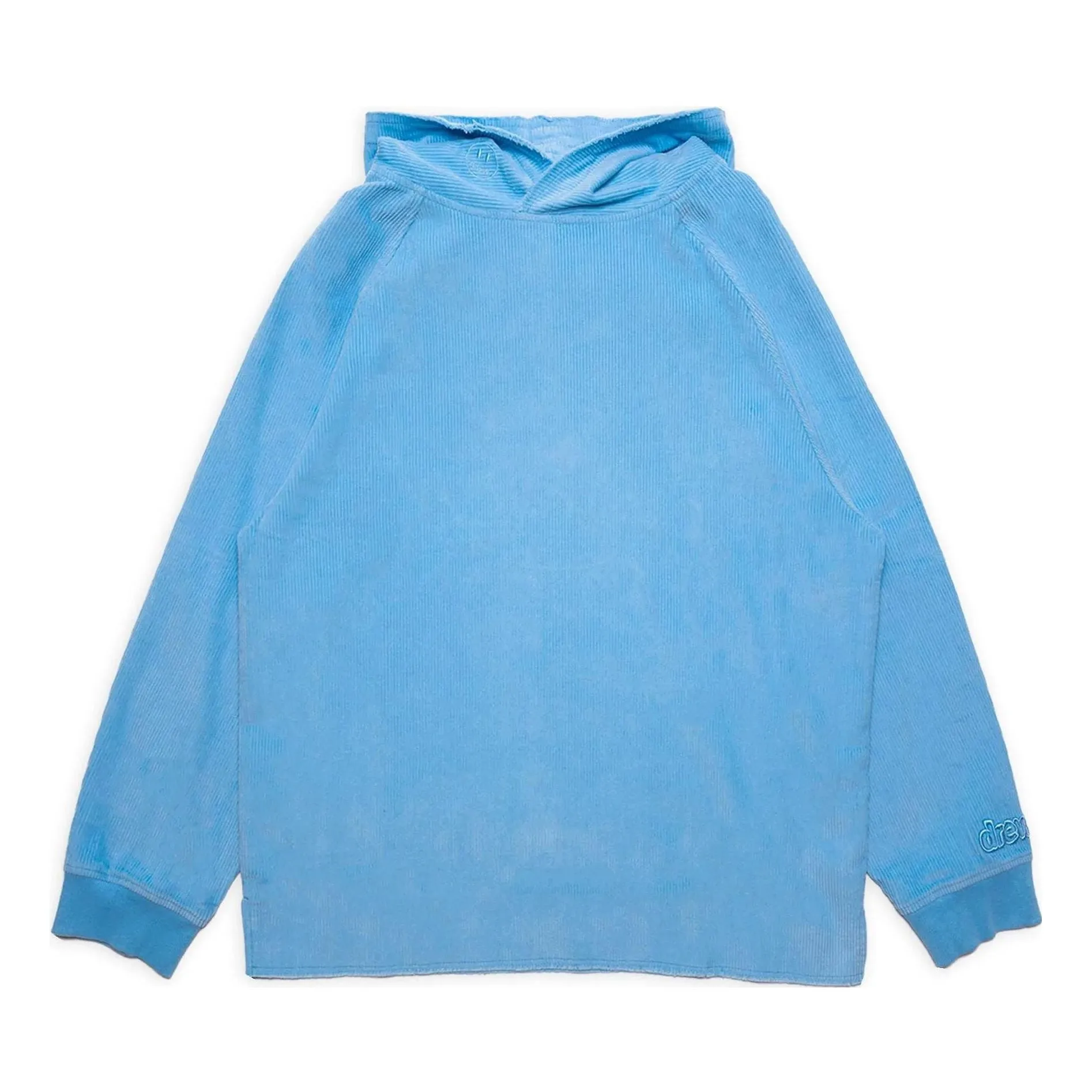 Drew House Corduroy Hoodie 'Pacific Blue' DR-SS22-402 sold by KicksCrew product image thumbnail 2