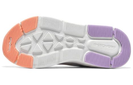 (WMNS) Skechers Max Cushioning Delta Running Shoes 'White Orange Purple' 129128-WPK sold by KicksCrew