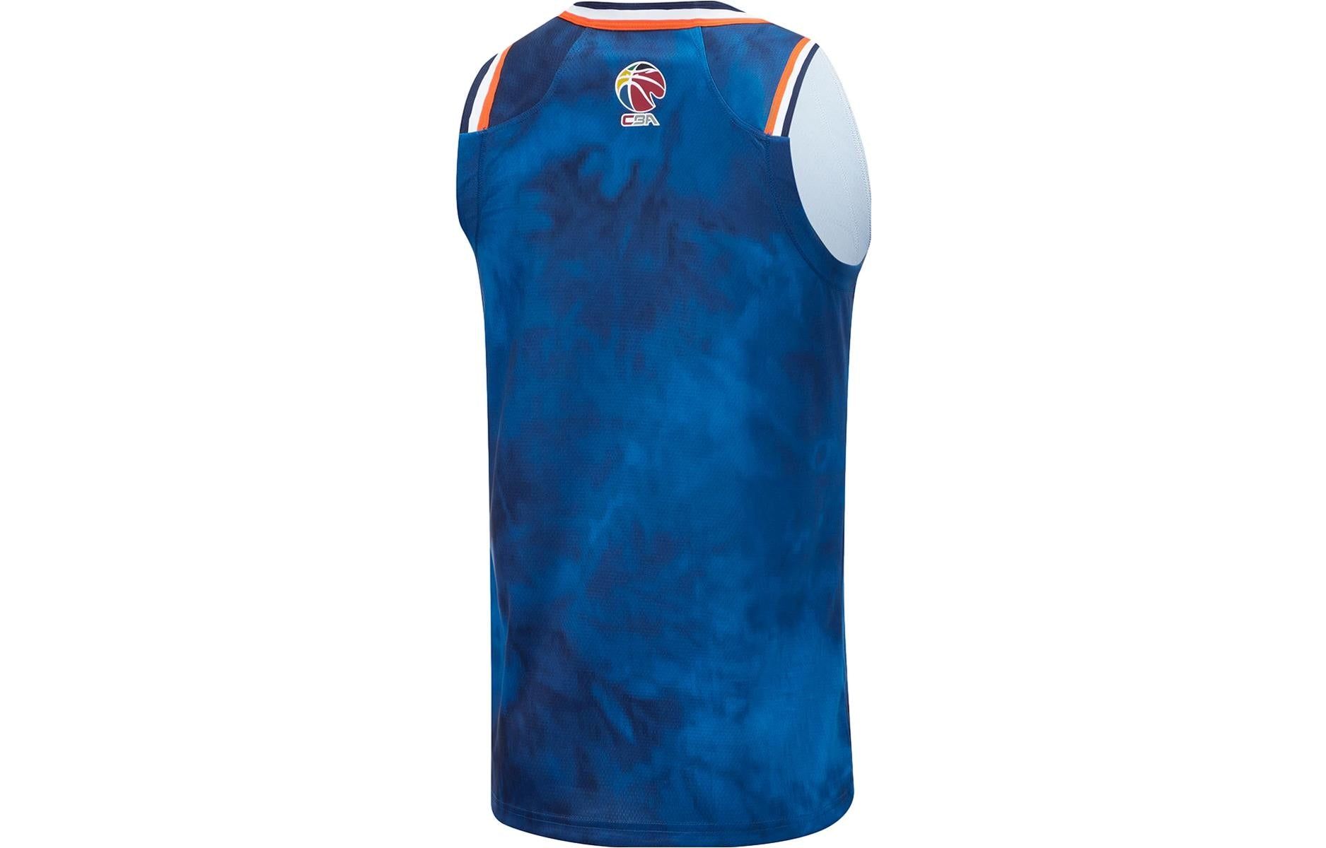Li-Ning CBA Shangdong Kirins Basketball Jersey 'Blue' AAYT897-1 sold by KicksCrew product image thumbnail 2