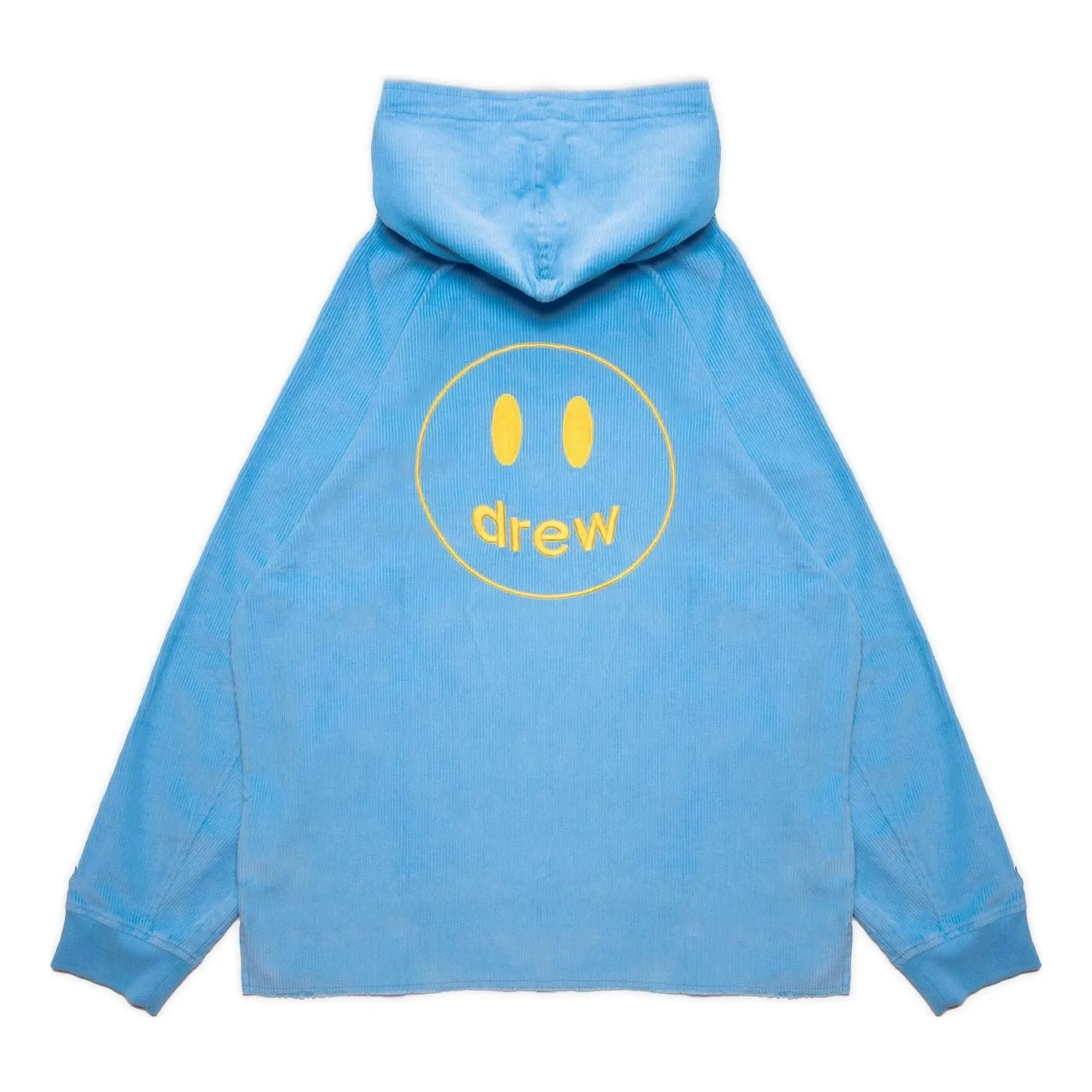 Drew House Corduroy Hoodie 'Pacific Blue' DR-SS22-402 sold by KicksCrew