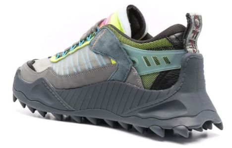 Off-White Odsy -1000 'Grey Green Yellow' OMIA139F21FAB0021037 sold by KicksCrew