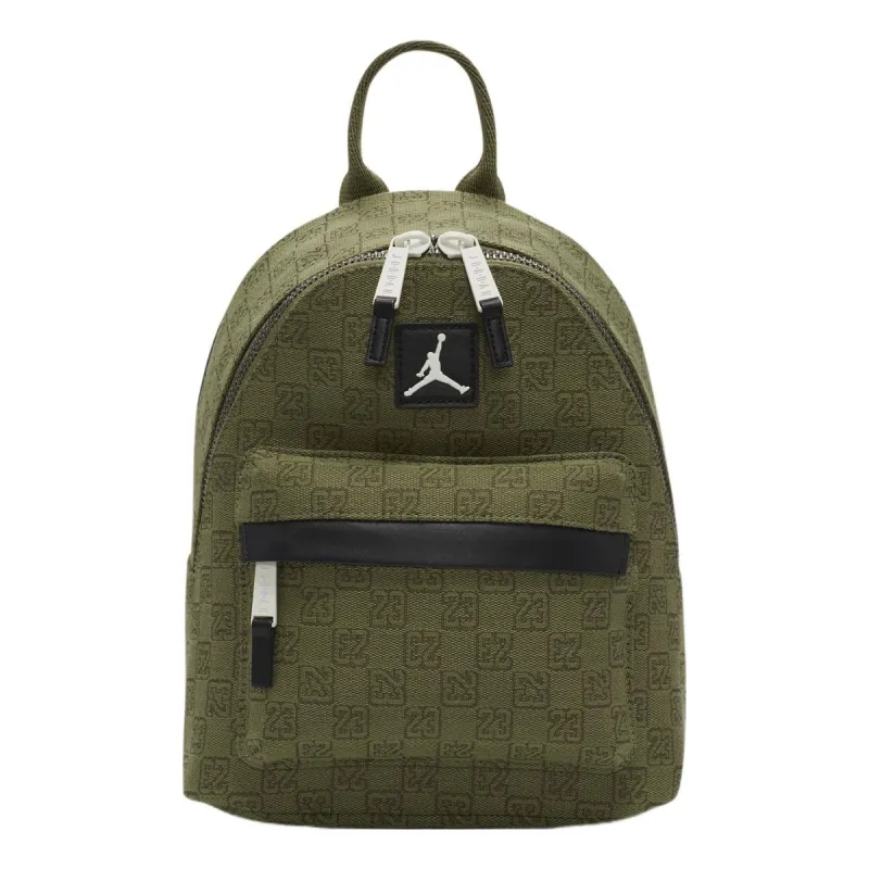 Air Jordan Monogram Mini Backpack 'Olive Green' 7A0761-EF9 sold by KicksCrew