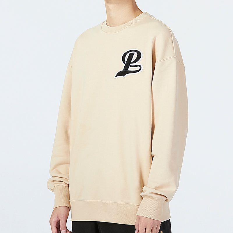 Puma Team Crew Logo Sweatshirt 'Beige' 539268-67 sold by KicksCrew product image thumbnail 3