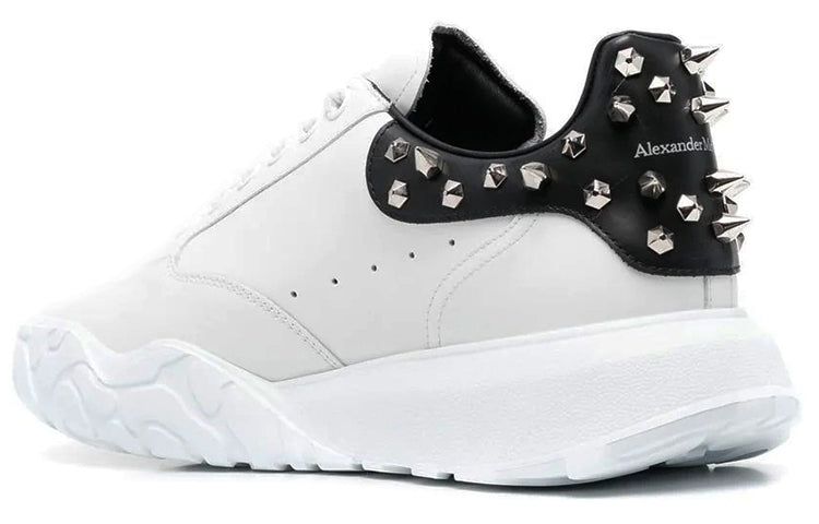 Alexander McQueen Court Trainer 'Studded - White Black' 705808WICD59089 sold by KicksCrew product image thumbnail 3