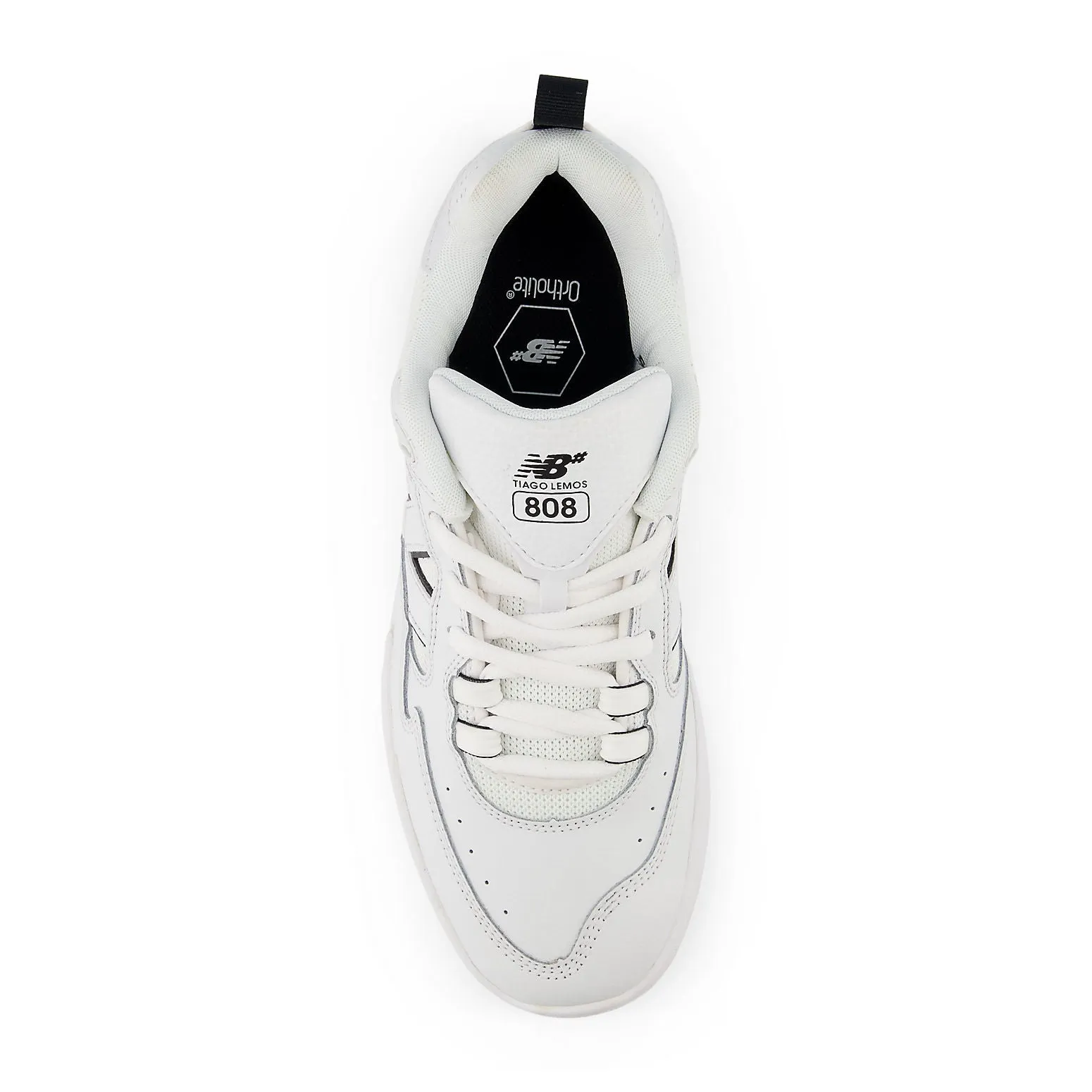 New Balance Numeric T808 x Tiago Lemos 'White Black Gum' NM808TNB sold by KicksCrew product image thumbnail 4