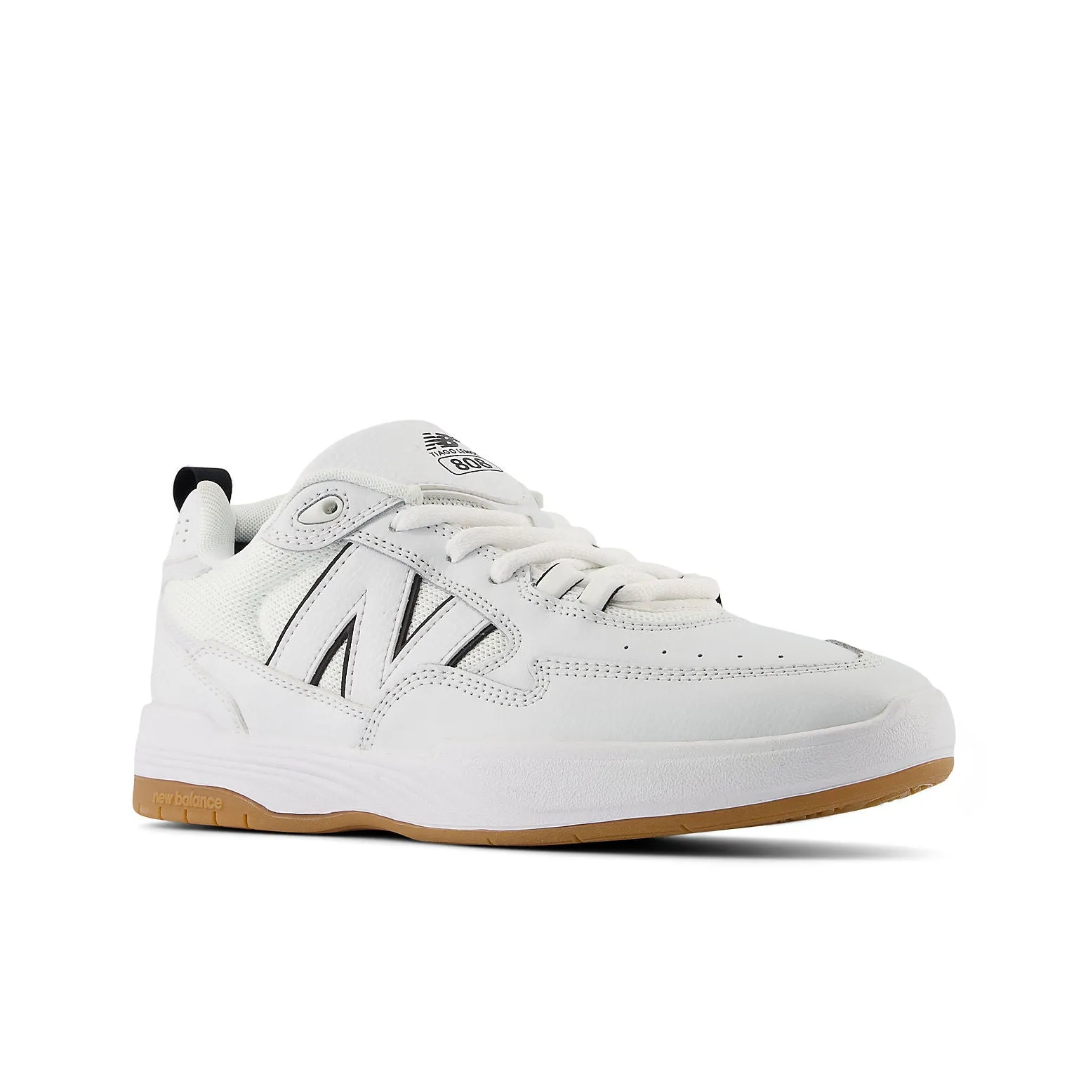 New Balance Numeric T808 x Tiago Lemos 'White Black Gum' NM808TNB sold by KicksCrew product image thumbnail 3