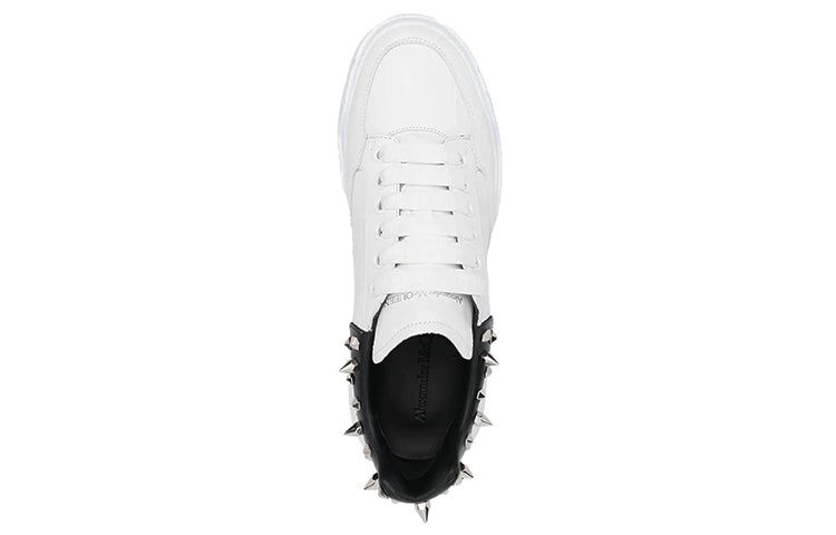 Alexander McQueen Court Trainer 'Studded - White Black' 705808WICD59089 sold by KicksCrew product image thumbnail 4